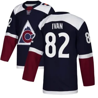 Men's Ivan Ivan Colorado Avalanche Alternate Jersey - Navy Authentic