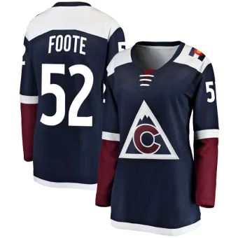 Women's Adam Foote Colorado Avalanche Alternate Jersey - Navy Breakaway