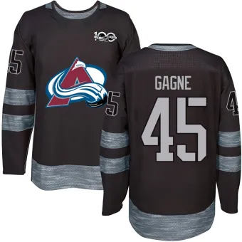 Youth Alex Gagne Colorado Avalanche 1917-2017 100th Anniversary Jersey - Black Authentic