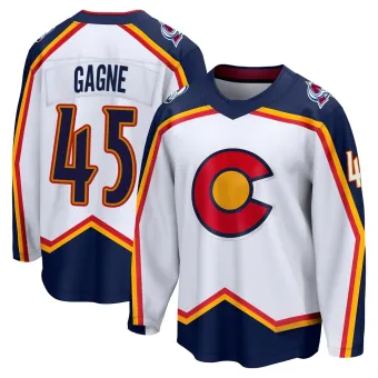 Youth Alex Gagne Colorado Avalanche Special Edition 2.0 Jersey - White Breakaway
